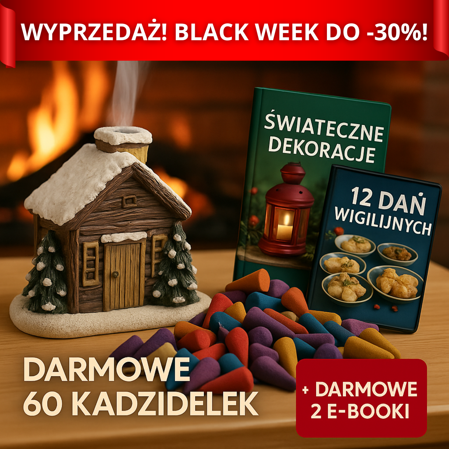 Domek Kadzidełko-ZimnaKraina™