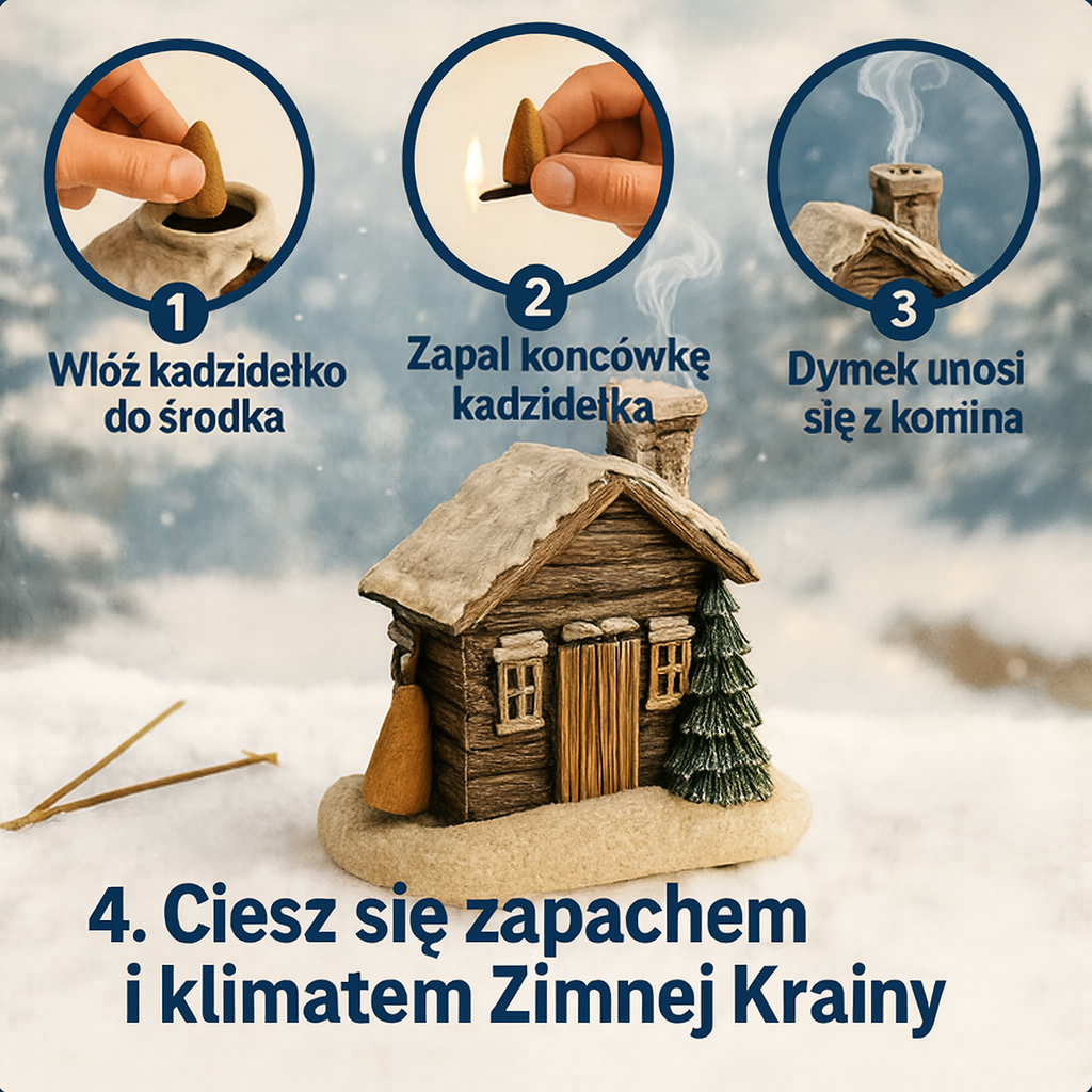 Domek Kadzidełko-ZimnaKraina™